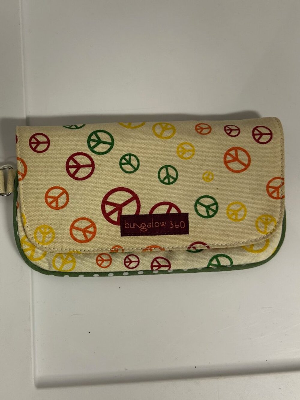Bungalo Peace Wristlet